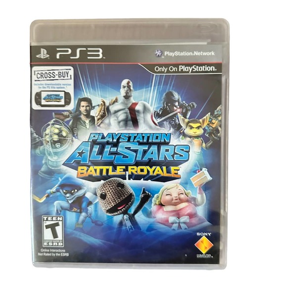 PLAYSTATION ALL STARS BATTLE ROYALE GAME FOR PS3 - Picture 1 of 3